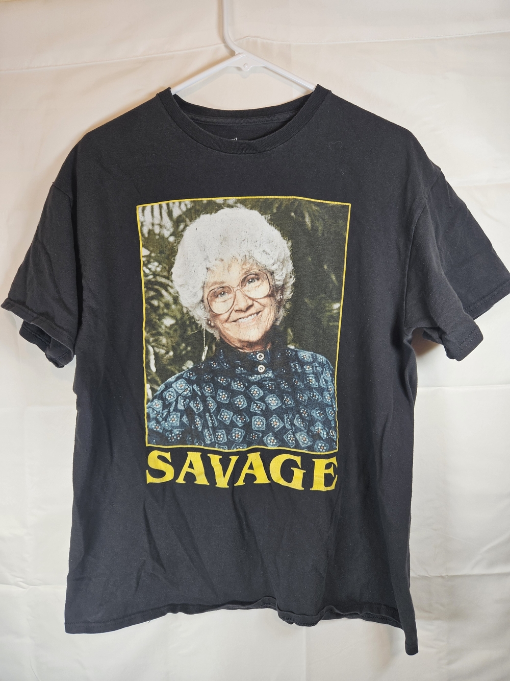 The Golden Girls Savage Graphic Short Sleeve Tee - Black Casual Streetwear Goth